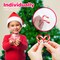 4E's Novelty 500 Pack Christmas Mini Individually Wrapped Candy Canes, Red and White Peppermint Candy Canes, Treats for Holiday Stockings and Family Sharing, Mini Christmas Candies for Occasions